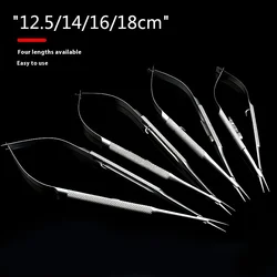Micro pen-type needle-holding pliers 12 /14/16/ 18cm lock clip needle pliers self-locking needle holder