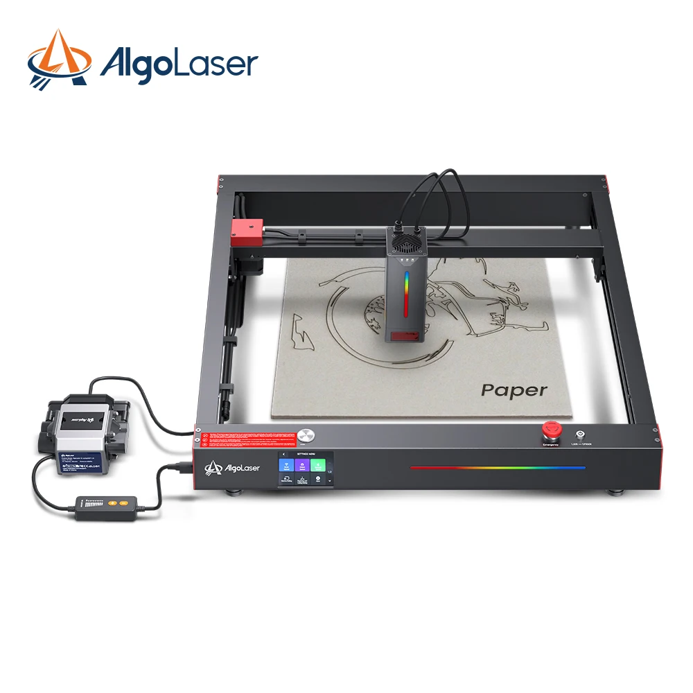 

Algolaser Company Industry Laser Equipment 40W Diode Lazer Engraver Cutter Wood Plastic Paper Engraving Machine