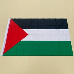 Eoodlove FLAG 90 * 150cm Large Palestinian Flag Hanging High Quality Polyester Palestinian Banner