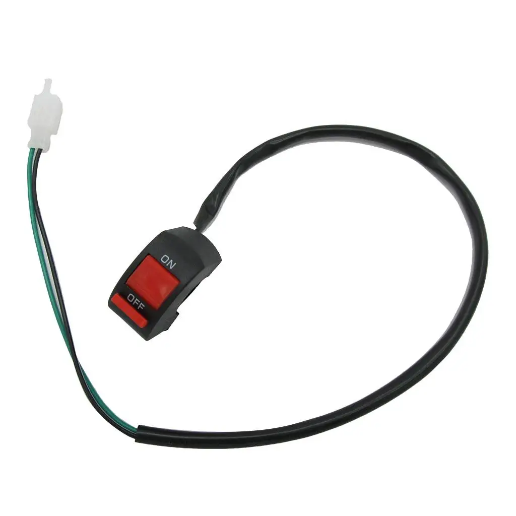 Universal Motorcycle Handle Bar Control Light On Off Switch for Coolsport