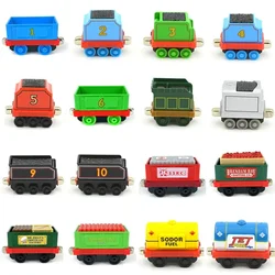 Tren magnético de Thomas y Friends para niños, carritos de camión fundidos a presión, tren ferroviario, locomotora, Animal, fruta, juguetes para niños, 1/43