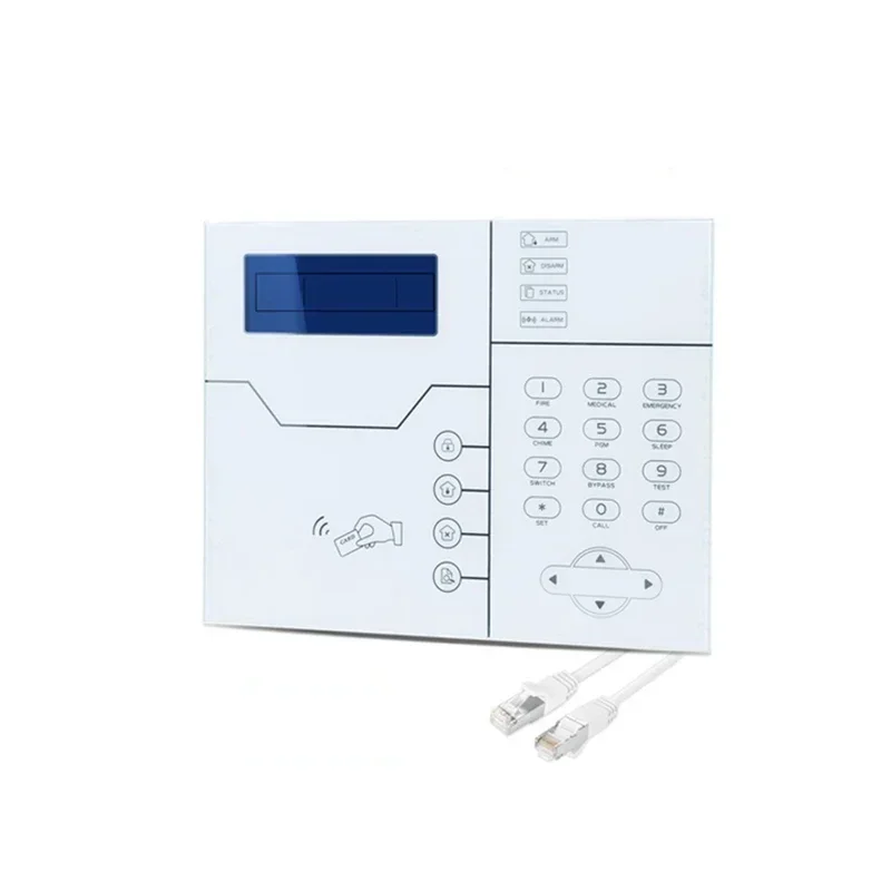Focus Wireless Safety System TCP IP GSM 4G Alarm Host 433MHz 868MHz Customized Accessory for Home Security Protection System