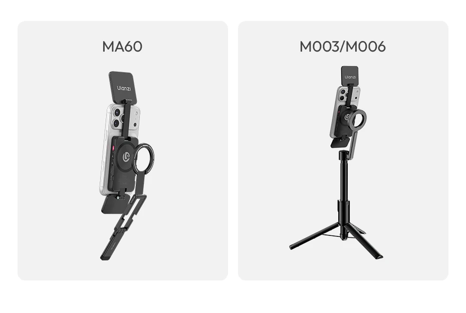 Ulanzi GL01 Magnetisches Aufstecklicht, einstellbares Dual-Seitenlicht für iPhone 17 Android, dimmbares Selfie-Licht 2700-6500K für Live-Vlogs – Detail 18