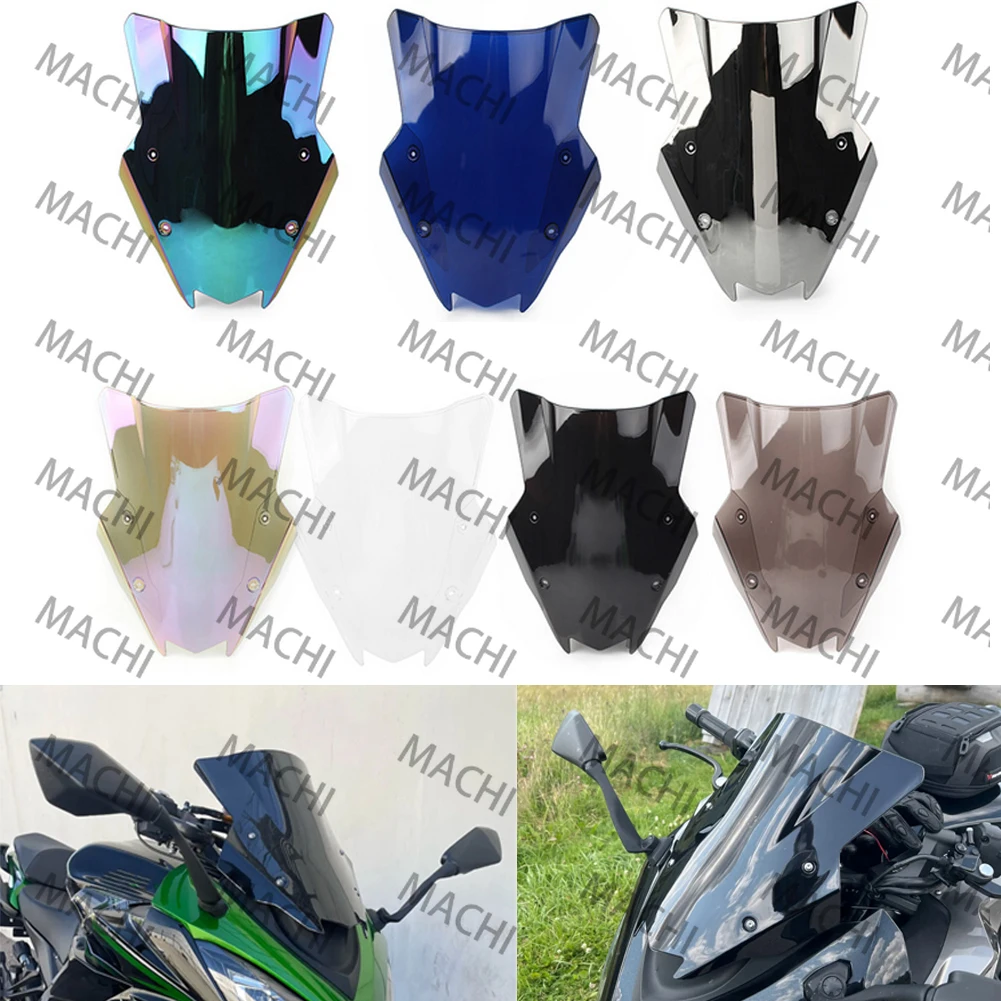 

For Kawasaki Z1000SX Ninja Z 1000 SX 2020 2021 2022 Motorcycle screen Double Bubble Windshield Deflector Protector WindScreen