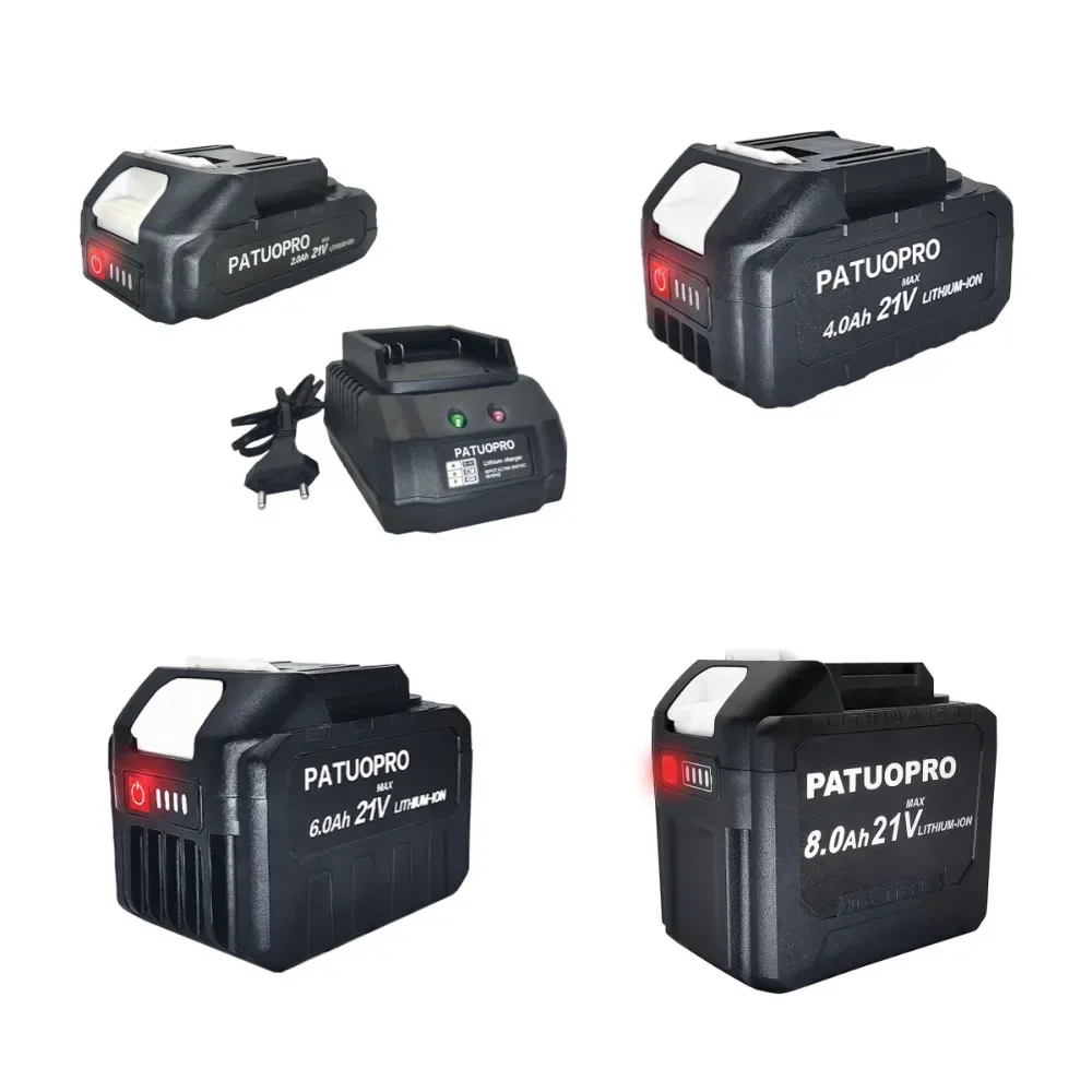 Bateria de Lítio Recarregável para Makita Chave Elétrica Broca de Serra Moedor Chave de Fenda Ferramentas Elétricas 2.0 4.0 6.0 8.0ah Fit 18v21v