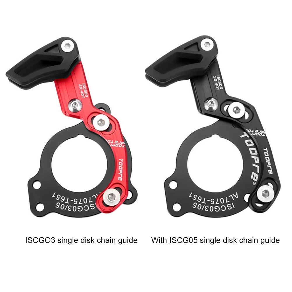 MTB Mountain Bike Chain Guide Bottom Bracket Chain Guide Bottom Bracket Conversion Adapter for ISCG03 ISCG05 Bottom Bracket