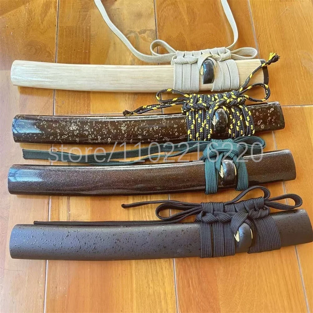 Very Nice 36cm Tanto Sheath Wooden Saya Scabbard Glossy Lacquered Sheath For Japanese Sword Wakizashi Samurai Katana Brand New