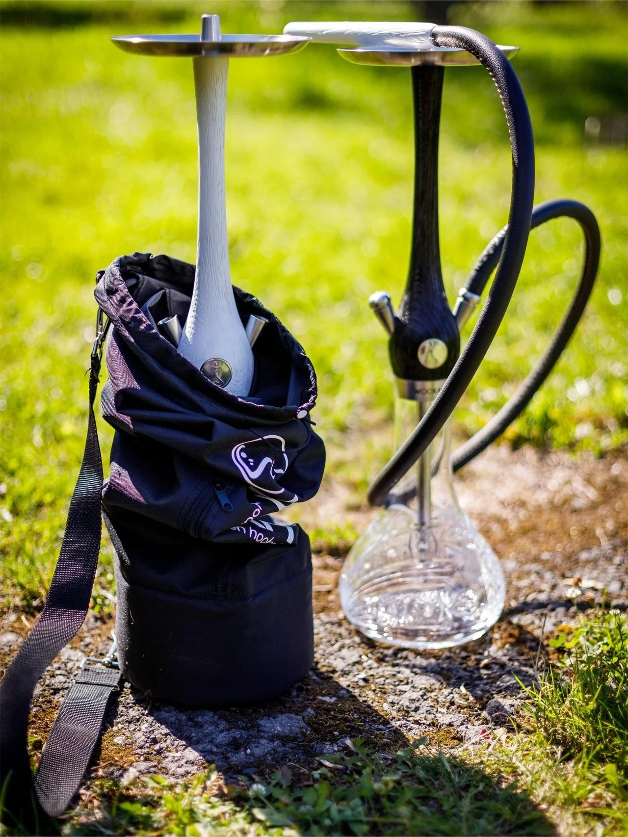 موضة جديدة نمط الخشب الخشب الشيشة الفاخرة الشيشة العصرية المحمولة الشيشة التدخين التبغ النرجيلة الخشبية الملونة