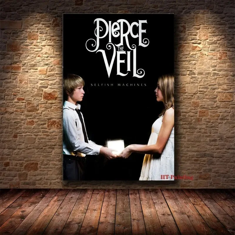 Pierce The Veil Band Collide With The Sky Poster Music Album Canvas Painting Wall Art Pictures Room Dorm Club Decor Gift