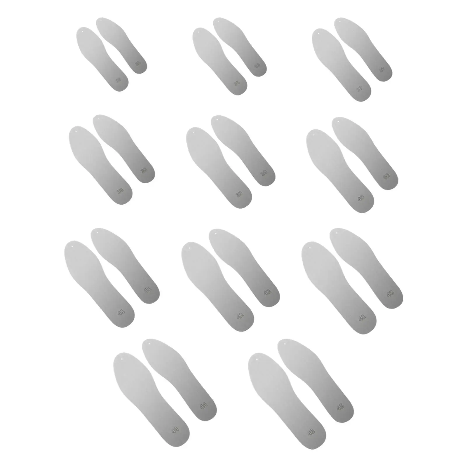 Durable Stainless Steel Shoe Insole Sturdy Anti Puncture Insert for Outdoor Work Safety Boots