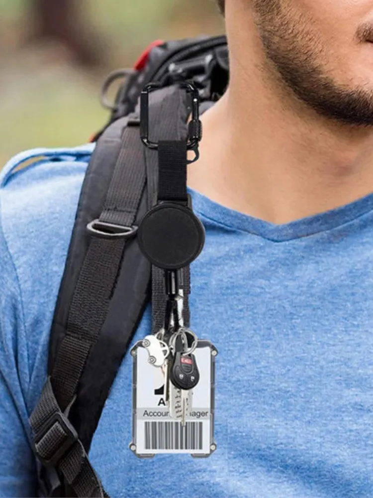 AliExpress New Anti-Theft Retractable Phone Lanyard Tether Cellphone Tab Strap With Carabiner Anti-Drop Harness For Hiking Cycling Climbing
