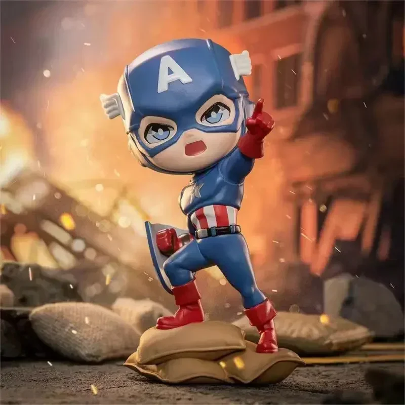 

Pop Mart Disney Marvel Infinity Saga Kawaii Action Mystery Figures Cute Model Christmas Girls Gift Toys and Hobbies Surprise Box