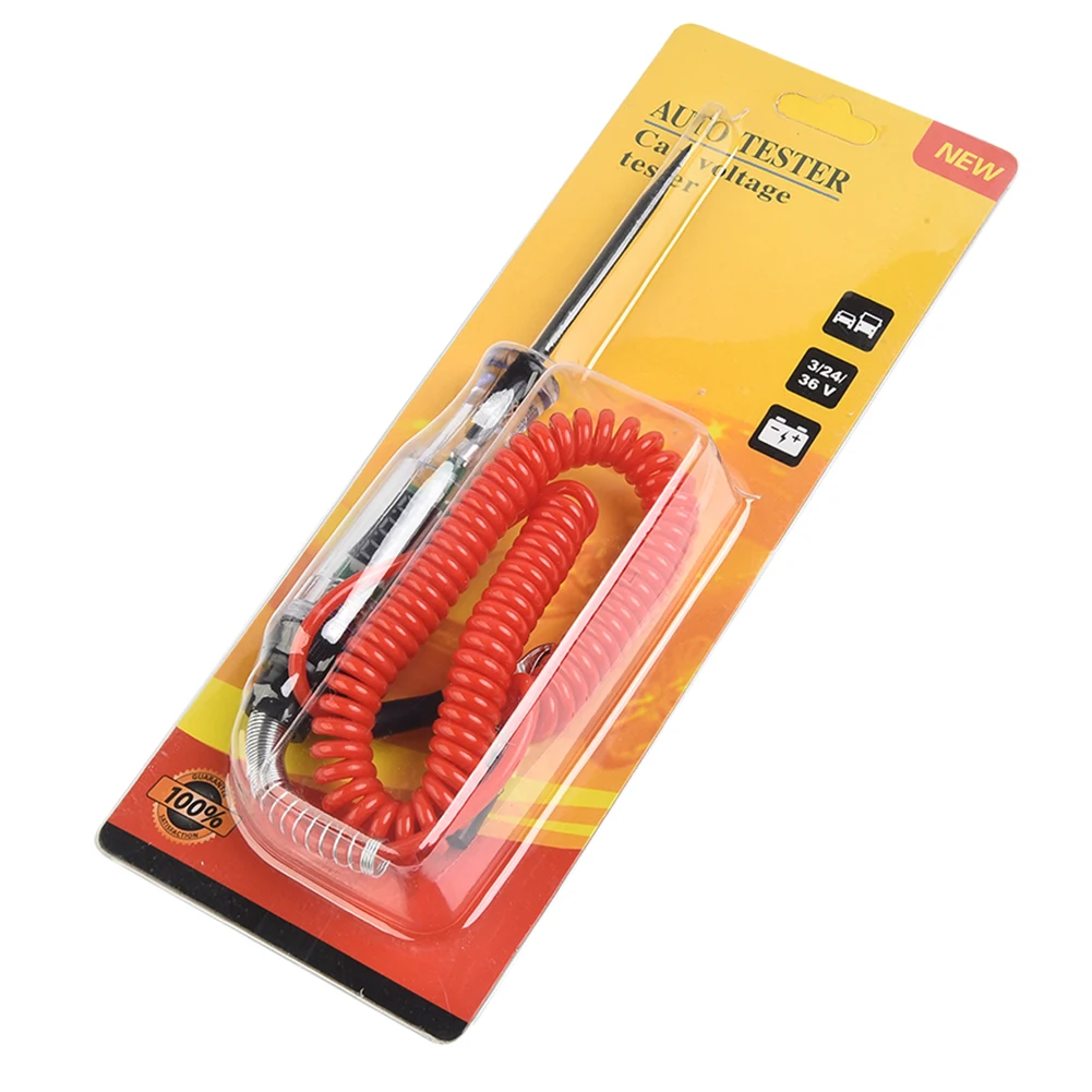 Test Pen Digital Display For Vehicle Induction Test Multi-function Repairing Tools Spare Spring Wire 3V-24V Accessories