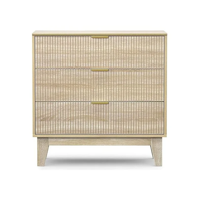 Wave pattern craft chest cabinet, living room study storage cabinet, multi-functional locker