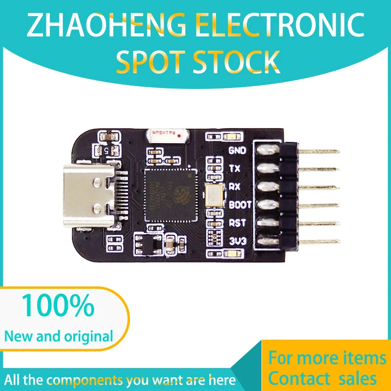 مسبار تصحيح الأخطاء ESPLink يدعم رقائق سلسلة Espressif ESP ESP32 JTAG/UART/برمجة السحب والإسقاط OpenOCD