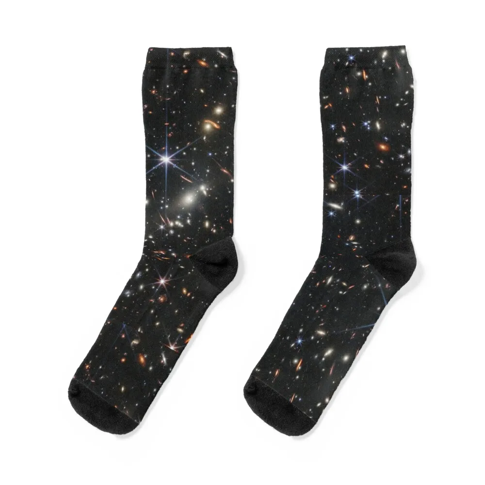 

NASA’s James Webb Space Telescope First Deep Field Image: Galaxy cluster SMACS 0723. Socks Non-slip cool Socks Girl Men's