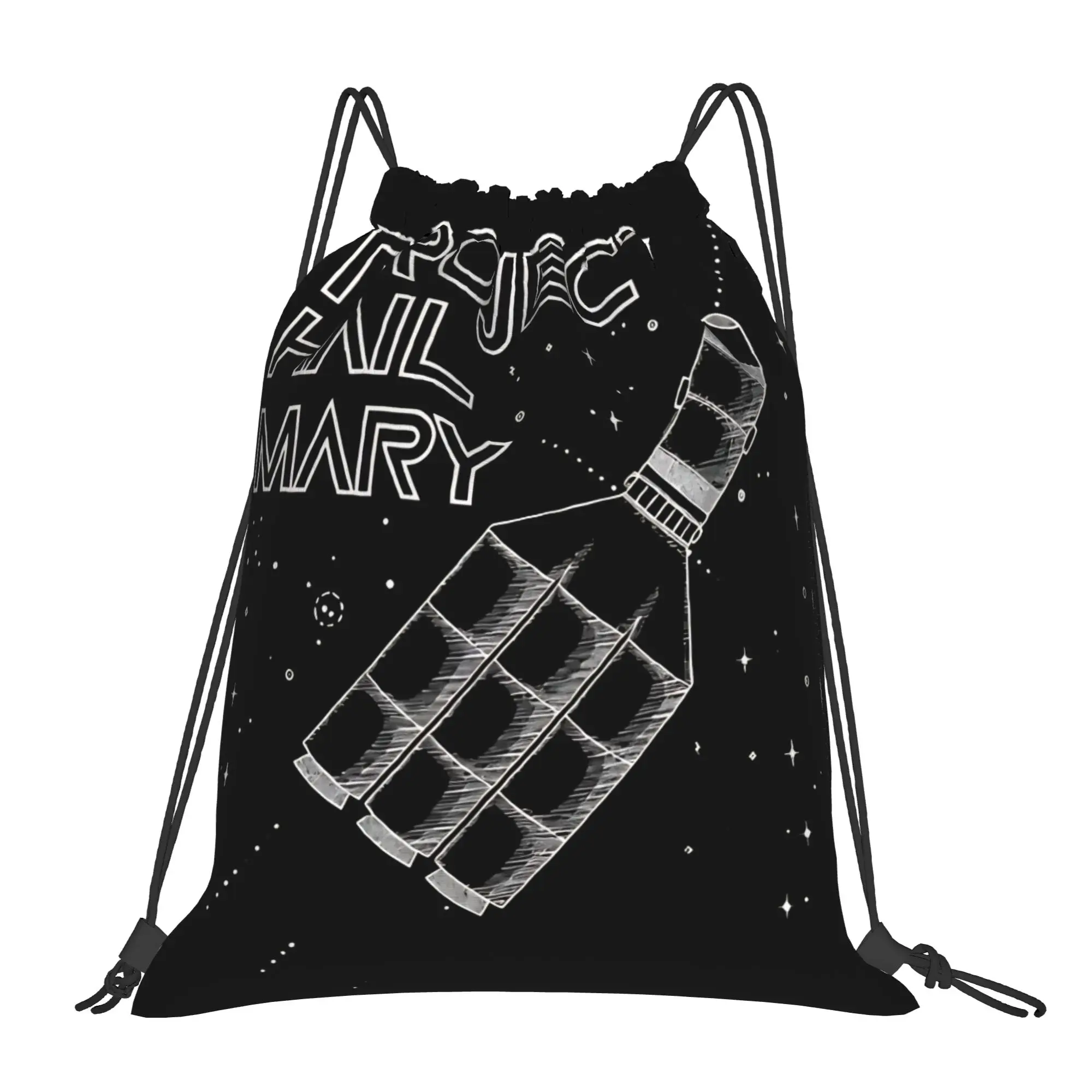 Project Hail Mary 2026 Drawstring Bag  AMAZE AMAZE AMAZE Fashion Folding Sackpack String Bags Women Football Gym Backpacks