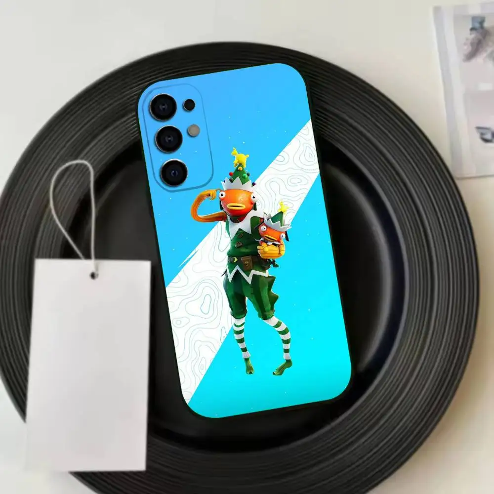 Characters F-Fishstick-es Game  Phone Case Black Soft Case For Samsung S24,S23,S21,S22,S24,S30,S20Ultra Plus