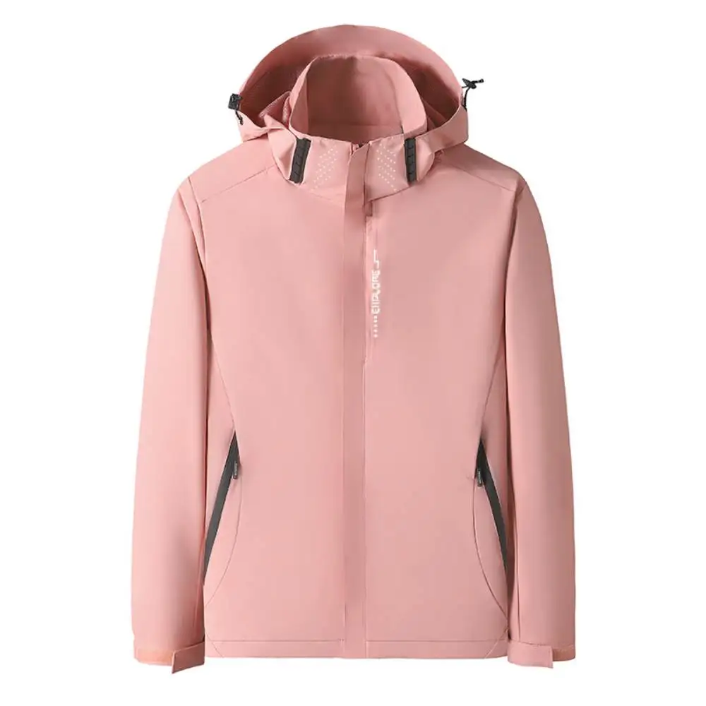 Jackets For Womens Hiking Camping Windproof Waterproof Coats Autumn Winter Thermal Hoodies Outerwear Female Sports Windbreaker