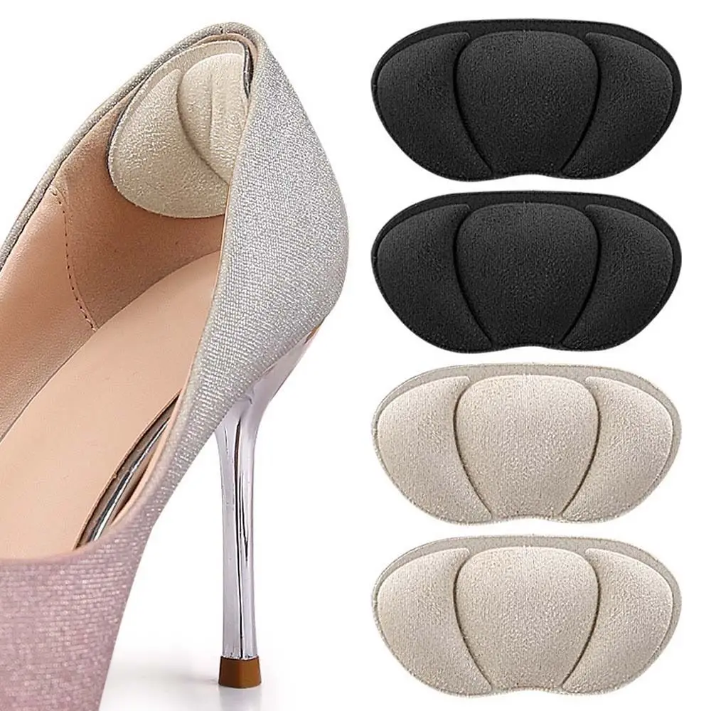 Soft Shoe Accessories Sponge Heels Pads Foot Care Adhesive Patch Heel Protectors Anti-Wear Pain Relief Shoes Inserts Pads Unisex