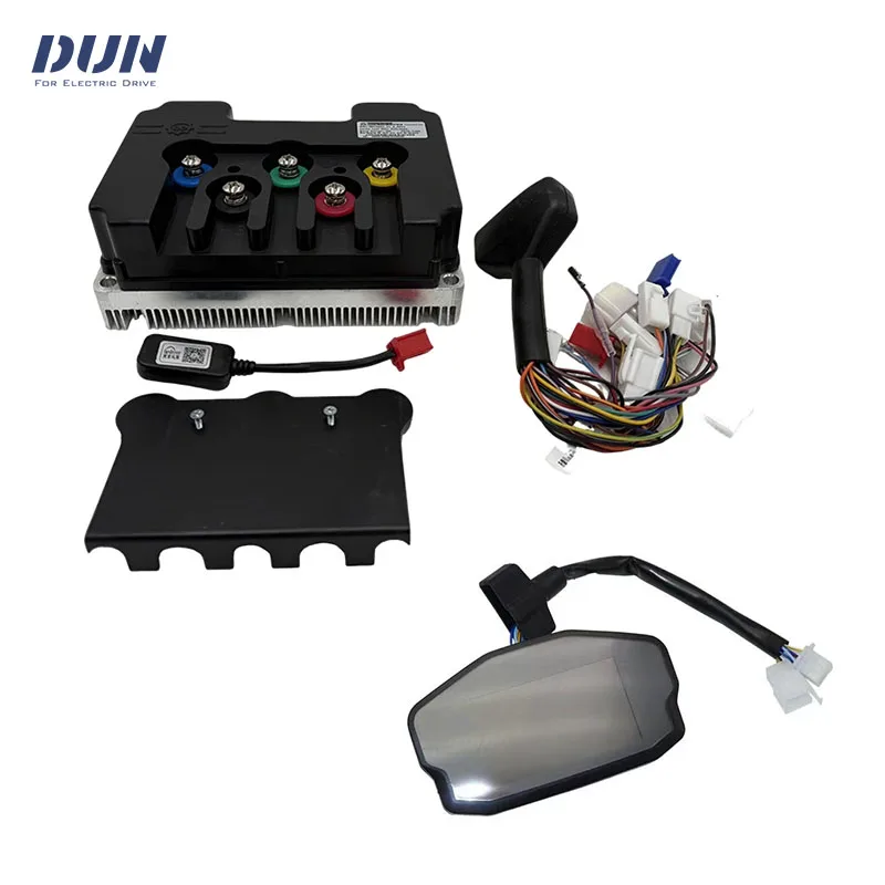 

Fardriver Controller ND72340 V2 48V-72V Hall DC 120A Phase 340A 2-3KW Motor Motherboard with DKD Display