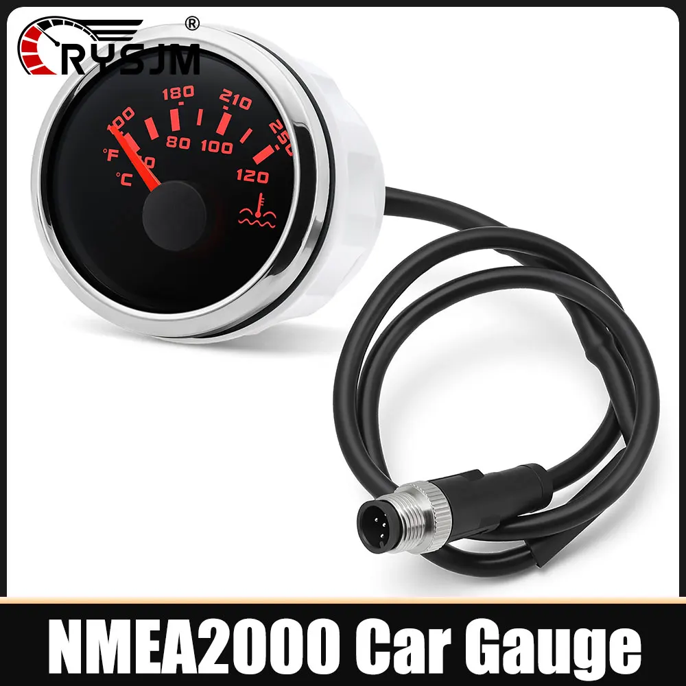 

Цифровой измеритель NMEA2000 для автомобиля: датчик давления масла, температуры воды, уровня топлива, вольтметр для автомобиля, грузовика, лодки