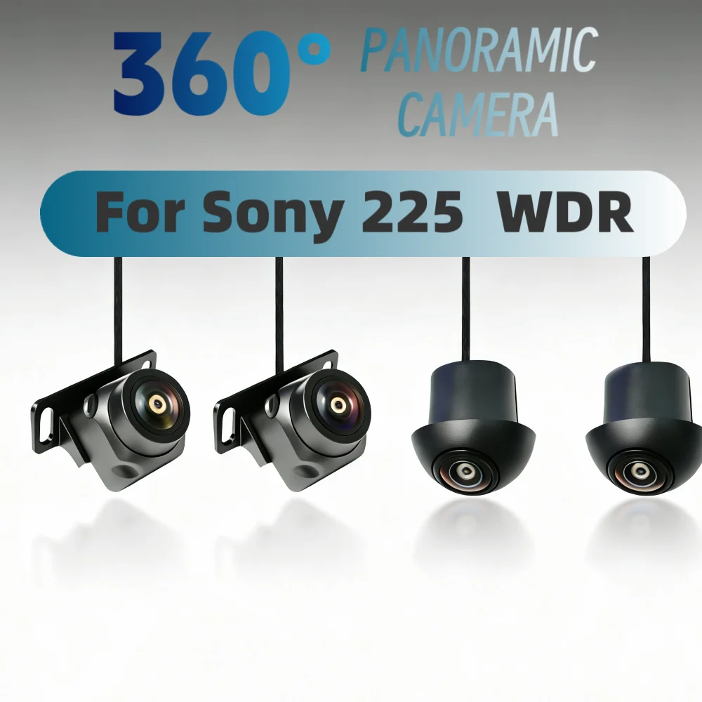 360 ° Панорамная автомобильная камера с объективом «рыбий глаз» Sony 225 720P/1080P, водонепроницаемая по стандарту IP68, для передней/задней/левой/правой стороны, с ультрачетким ночным видением 360 ° Панорамная автомобильная камера с объективом «рыбий глаз» Sony 225 720P/1080P, водонепроницаемая по стандарту IP68, для передней/задней/левой/правой стороны, с ультрачетким ночным видением