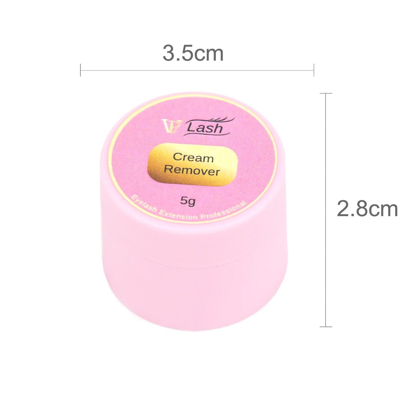 ARTSTAR 5 g Wimpernverlängerungskleberentferner, keine Reizbarkeit, Creme für Wimpernentferner, Make-up-Werkzeuge