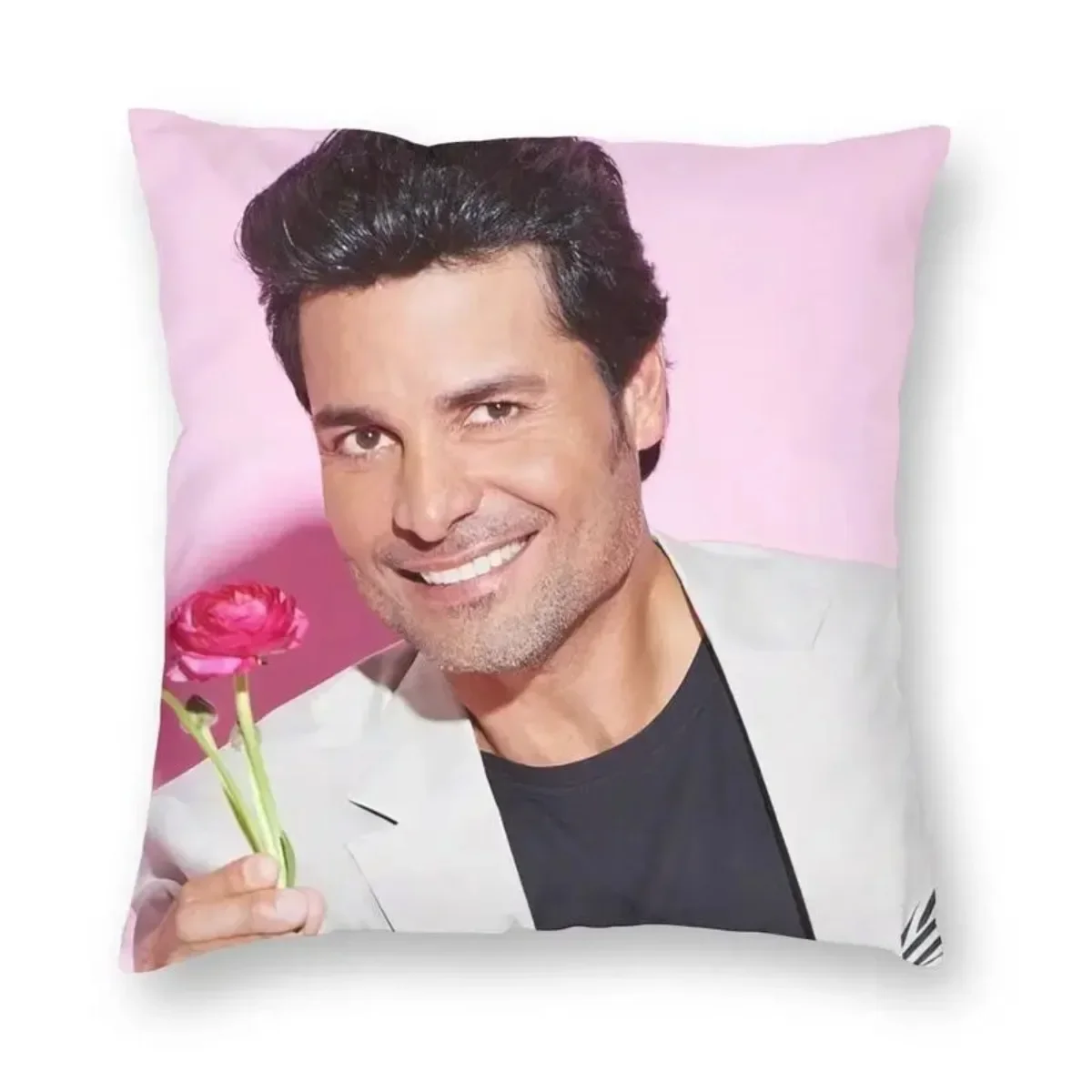 Chayanne Dance With Me Pillow Cover Bedroom Decoration Latin Pop Singer Sofa Cushion Cover For Living Room Pillowcase 18x18Inch