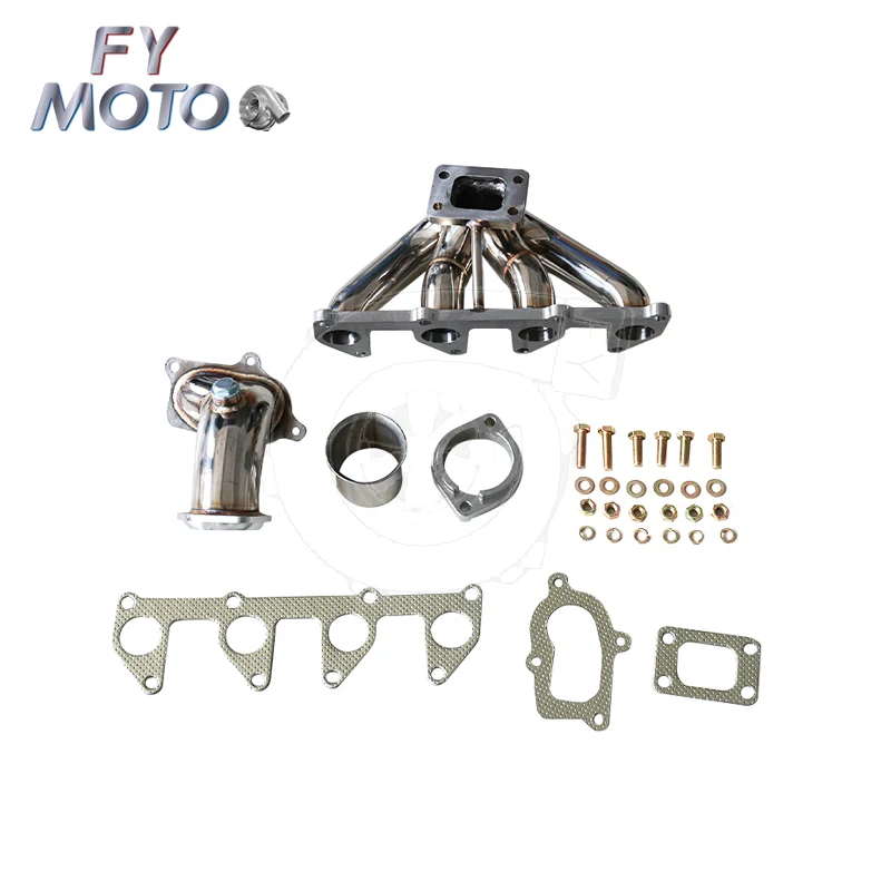 Turbo Exhaust Manifold With T25 Flange For Opel 8V Engine C20NE C20ZE Corsa Astra Calibra Vectra Performance Turbo Upgrade Parts