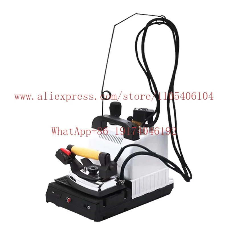 Semi-automatic household and industrial dual-use electric iron, small pressure electric heating steam boiler iron