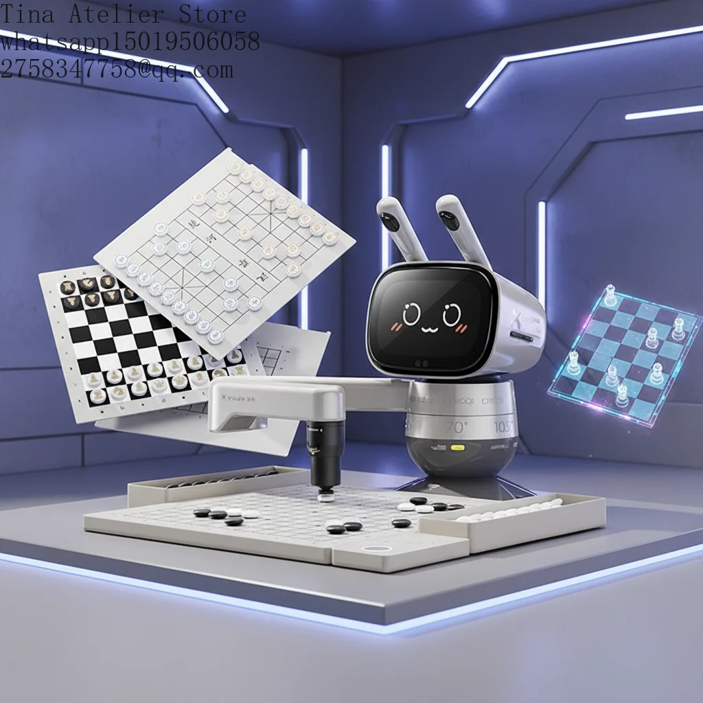 Four-in-one Yuan Radish AI Chess for Learning & Practicing Go and Gomoku