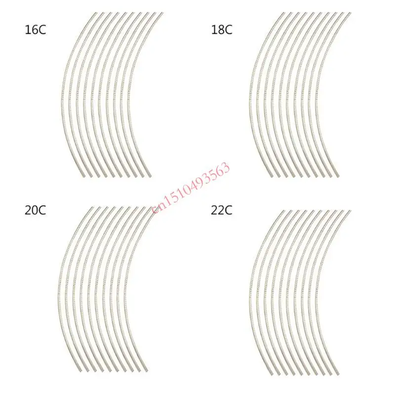 

Проволока для гитарных ладов — медно-никелевая латунь, средний калибр, 10 шт. Кабели для гитарных ладов 448C