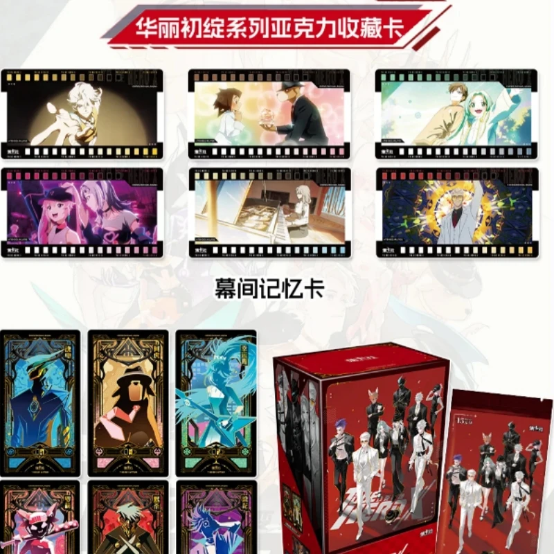 New Genuine Convex Transformation Hero X What Is Hero Acrylic Collect Kanas Lucky Green Peripheral Signature Edition Card Gifts