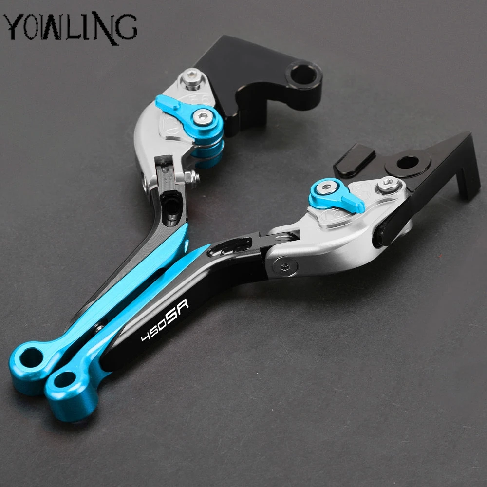 

For CFMOTO 450SR 450SS 450SRS 2022-2025 Clutch Lever Brake Lever Set Adjustable Folding Handle Levers Motor Accessories Parts