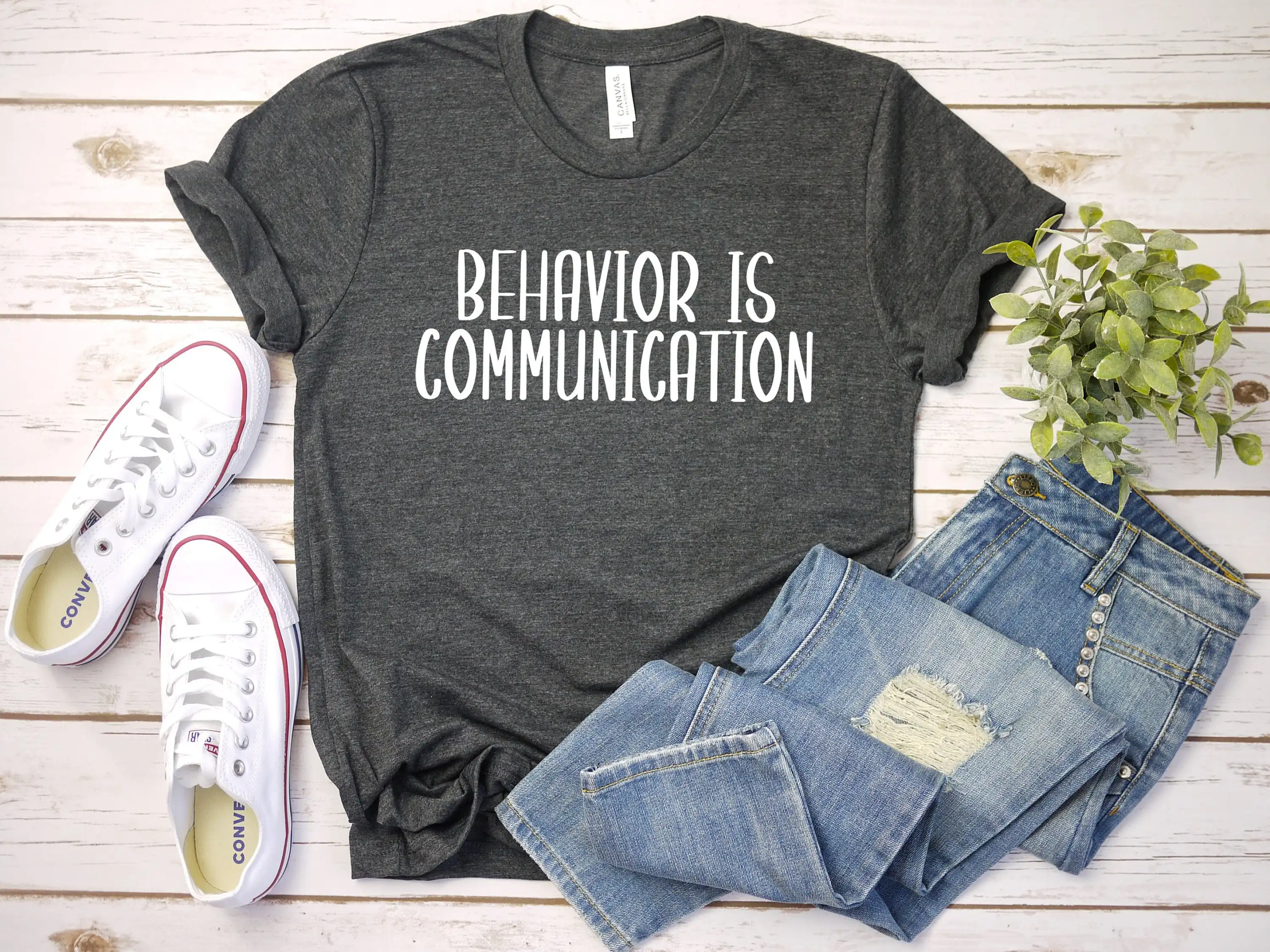 Behavior is communication inclusion neurodiversity shirt special education tee autism awareness equality dyslexia sped