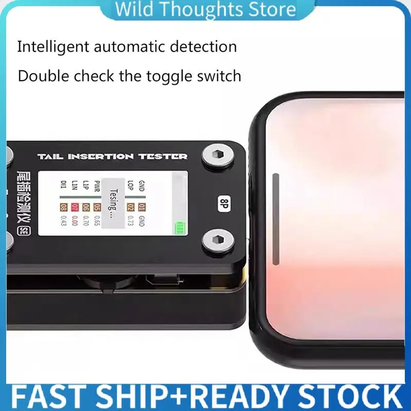 

Full Series Tail Insert Tester With Clear Display Automatic Tail Insertion Detection Instruments Phone Repair Accessory-[Qahk]
