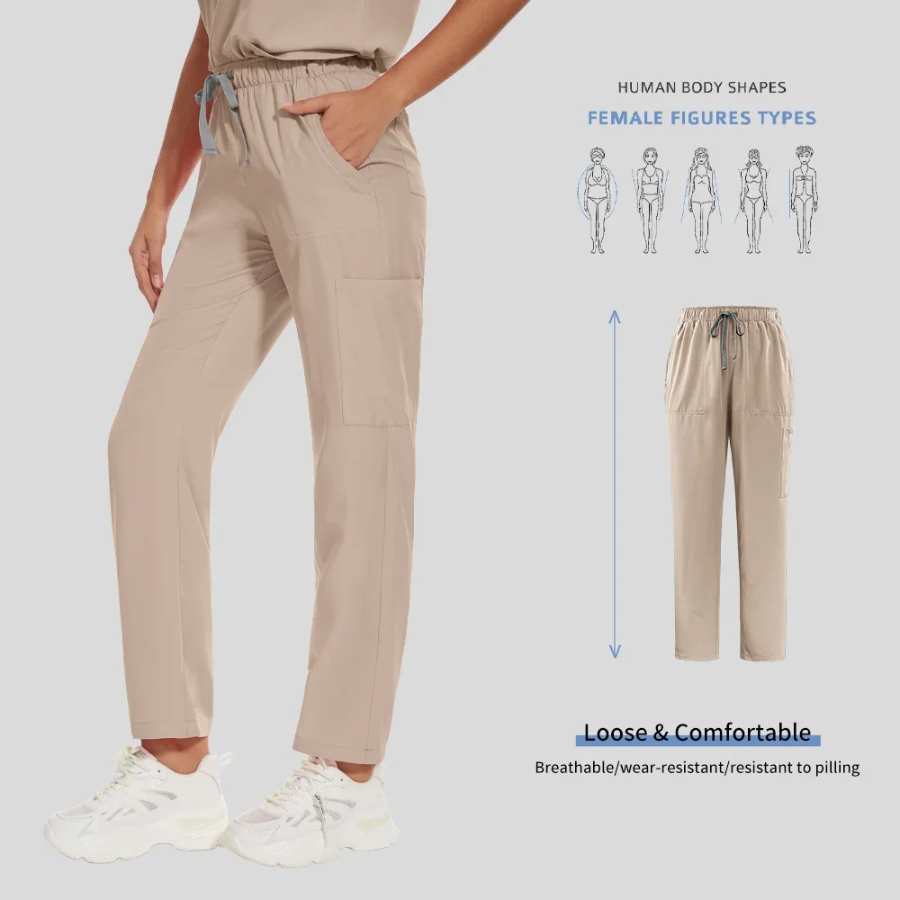 Gros clinique hôpital médecin salopette hommes gommages uniforme médical col en v mode gommage pharmacie infirmière vêtements laboratoire ensemble mâle