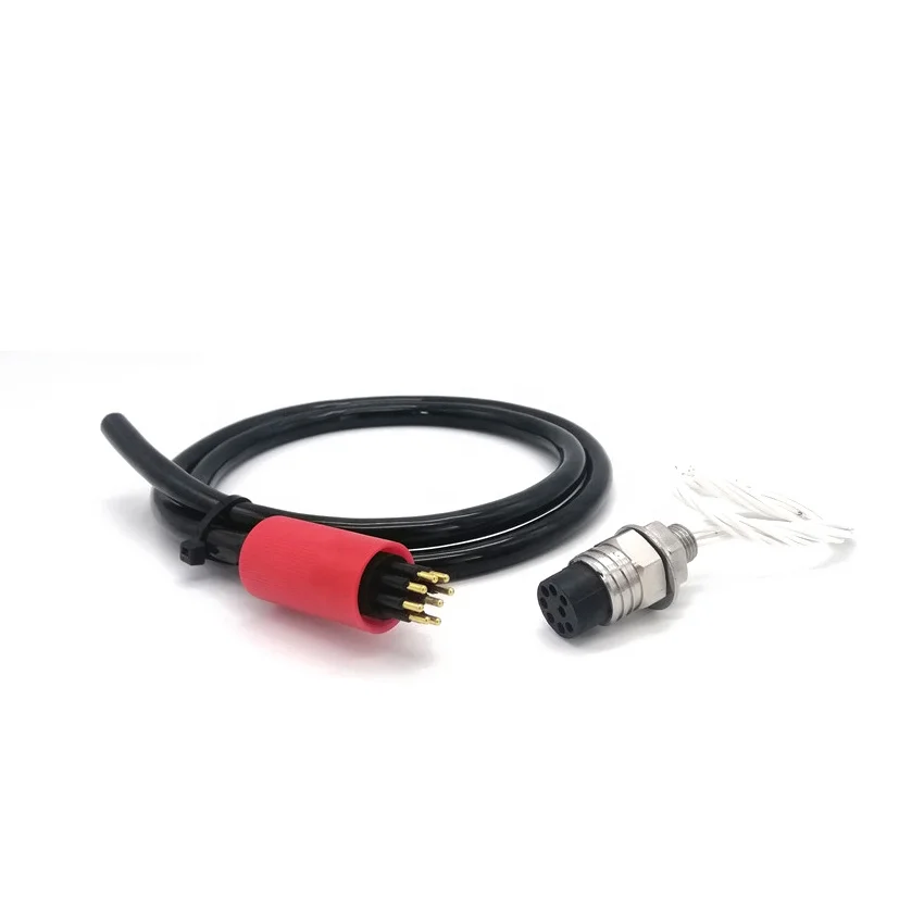 MCIL-8-M MCBH-8-F 8Pin BNC Metal Electrical Connector Cable IP69 Submarine Power 5A Rubber Rated 2 4 5 Pin for both Male Female