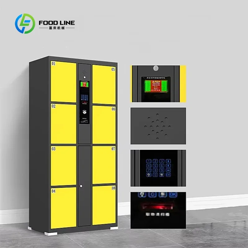 Customized Self-Service Intelligent Cabinet Delivery Parcel Locker Smart Luggage Locker Digital Locker with Screen