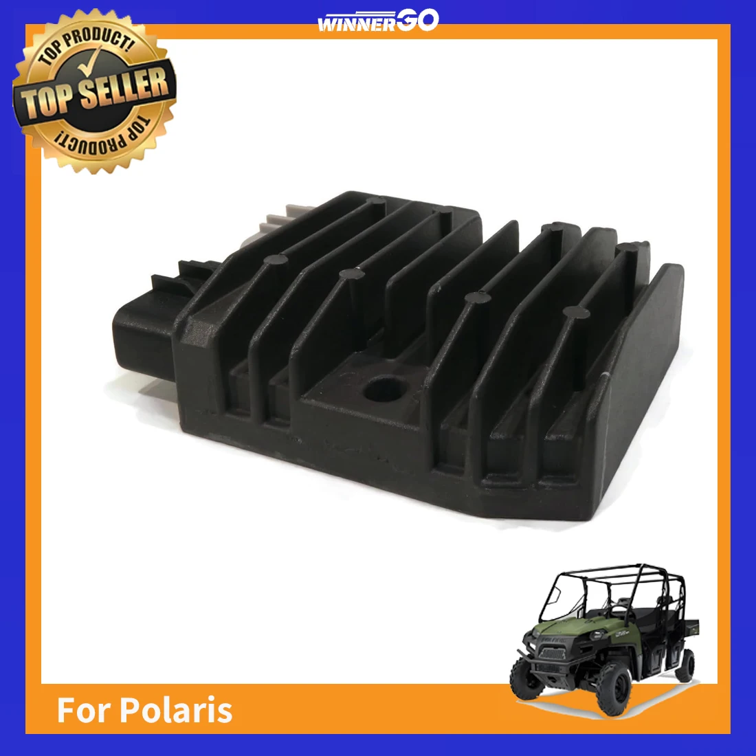Spannungsregler-Gleichrichter für Polaris Ranger Crew 800, RZR 4 800 2011-2014 Ranger Crew 570 2011-2014 UTV-Teile Ranger 500 570 Crew 800 900 Ranger XP800 XP900 RZR 570 RZRS800 2011 2012 2013 2014 – Detail 1