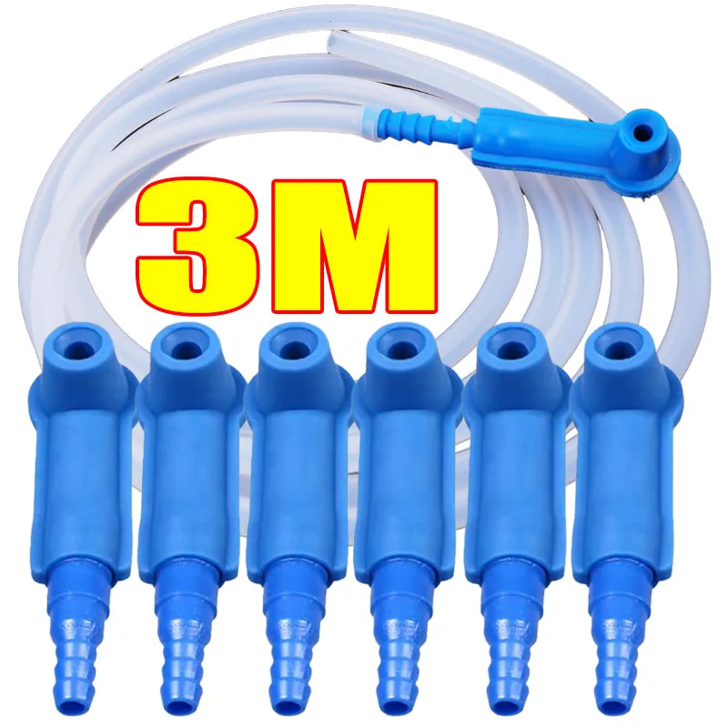 Universal Brake Fluid Bleeding Hose with Adapter Oil Change Tool Brake Fluid Suction Hose Clutch Oil Change Pump Kit Tool