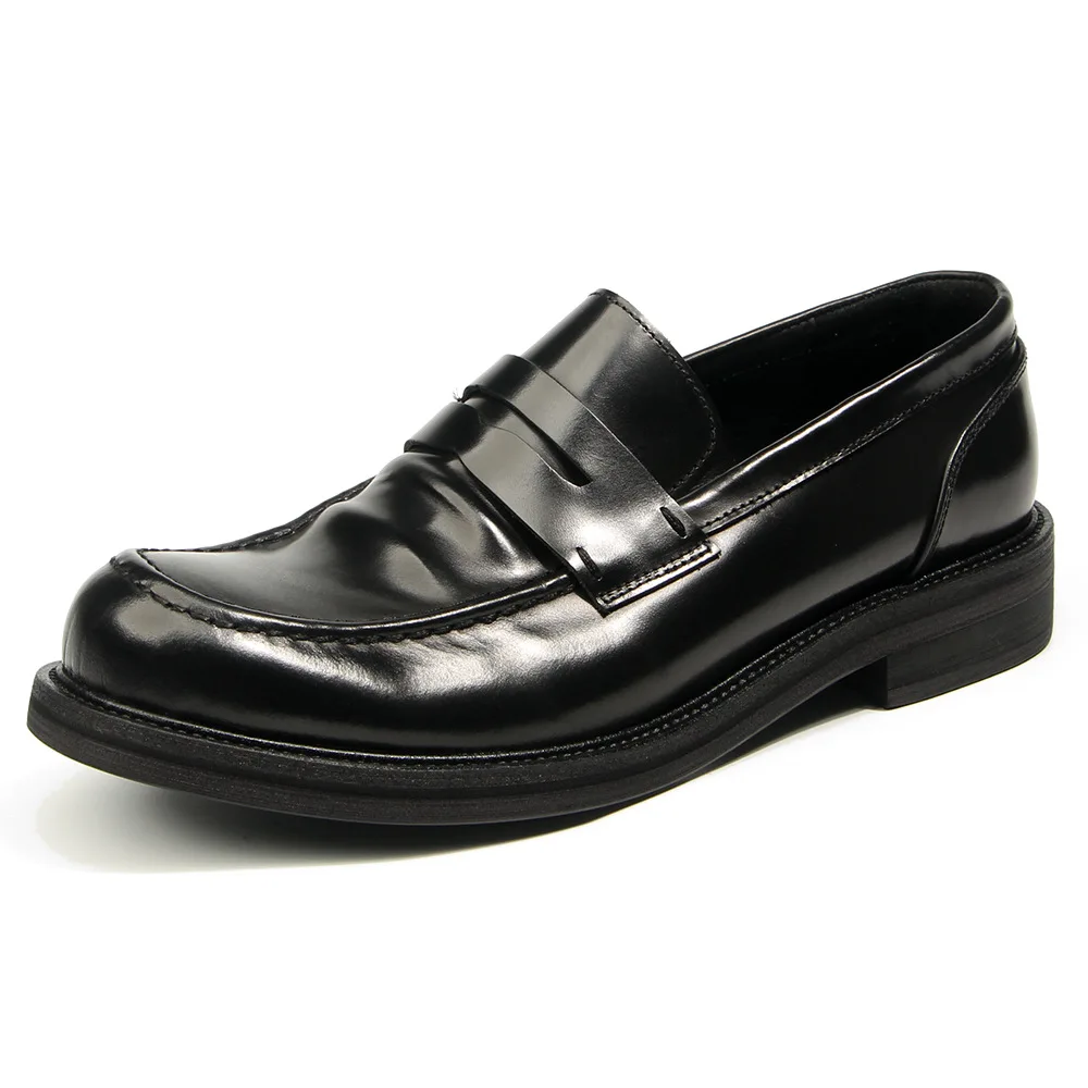 Genuine Leather Men's Formal Shoes Business Leather Shoes Cowhide Handmade Men Dress Shoes High-end Luxury Wedding Shoes Loafers