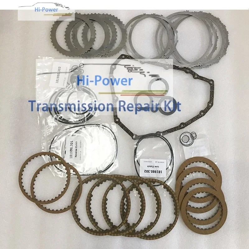 

JF015E JF015 E CVT RE0F11A Discs Transmission Repair Overhaul Kit For Nissan Sentra Oil Seal Gasket Friction Kit Steel Kit