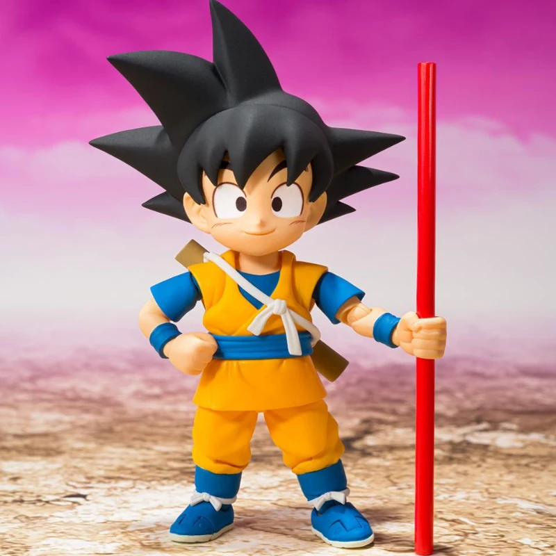 Bandai Dragon Ball SHF MINI Q Version Son Goku Piccolo Vegeta IV Active Joint Action Figure Model Brand New Genuine in Shelf