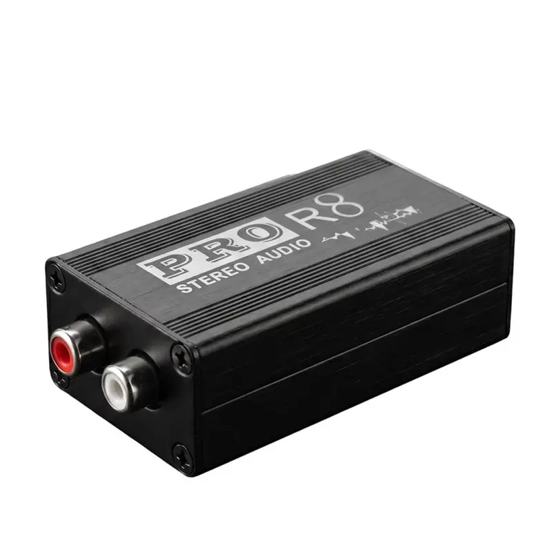 B63B-RCA Audio Isolator For Car For Stage Microphone Ground Loop Multifunction Soundproofing Noise Reducer Reduction Filter Devi