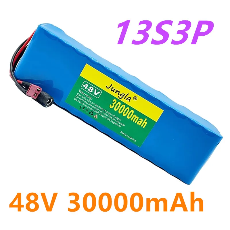 Bateria de íon de ação 13, para bicicleta elétrica, scooter, 48v, 30ah, 1000w, 13, 54.6v