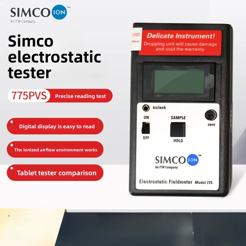 

Japan Original Simei HighSimco-IonDigital Display Precision Measurement Electrostatic Tester Set775PVS New Product