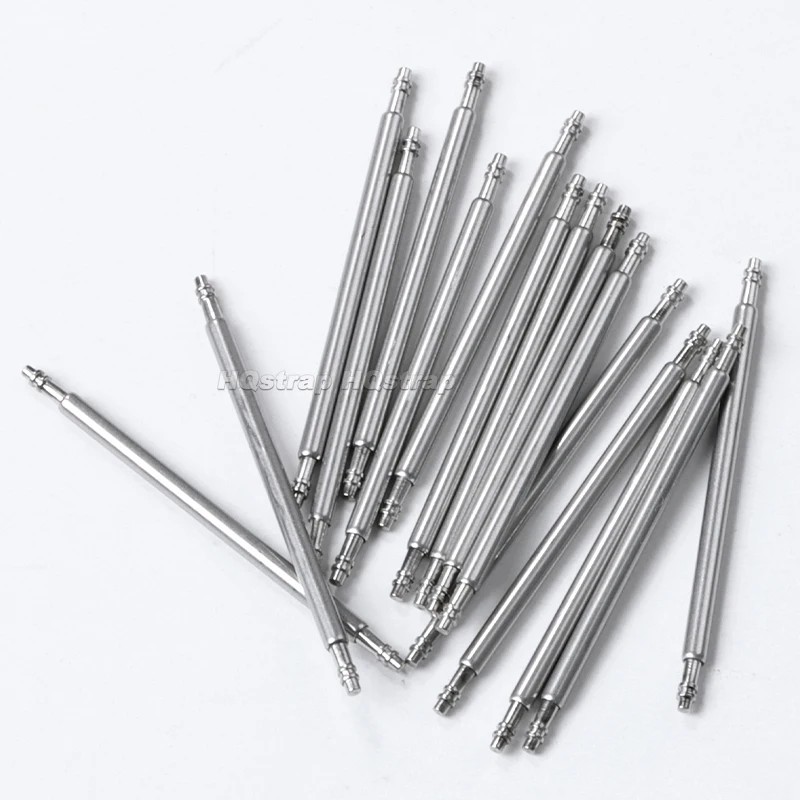 스테인리스 스틸 링크 핀, 시계 밴드 연결봉 용수철 바, 직경 1.5mm, 1.8mm, 12mm, 14mm, 16mm, 18mm, 19mm, 20mm, 21mm, 22mm, 24mm, 20 개