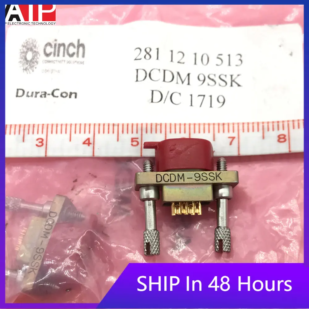 

1PCS spot DCDM9SSK Mini connector CINCH DCDM-9SSK real map genuine welcome new consultation order